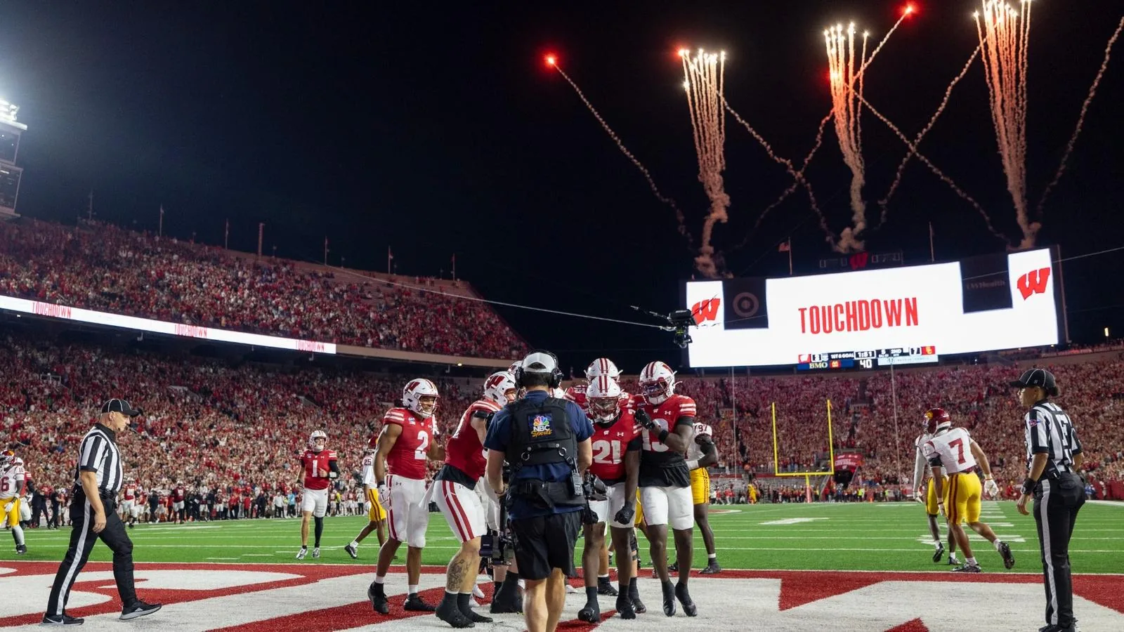 Wisconsin takes on USC at Camp Randall on October 24, 2026.
